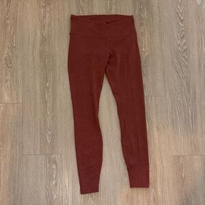 lululemon athletica Rust Leggings